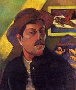 Поль Гоген Автопортрет в шляпе-1893